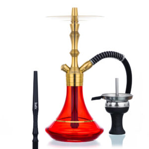 Aladin MVP 360 Red Gold Hookah