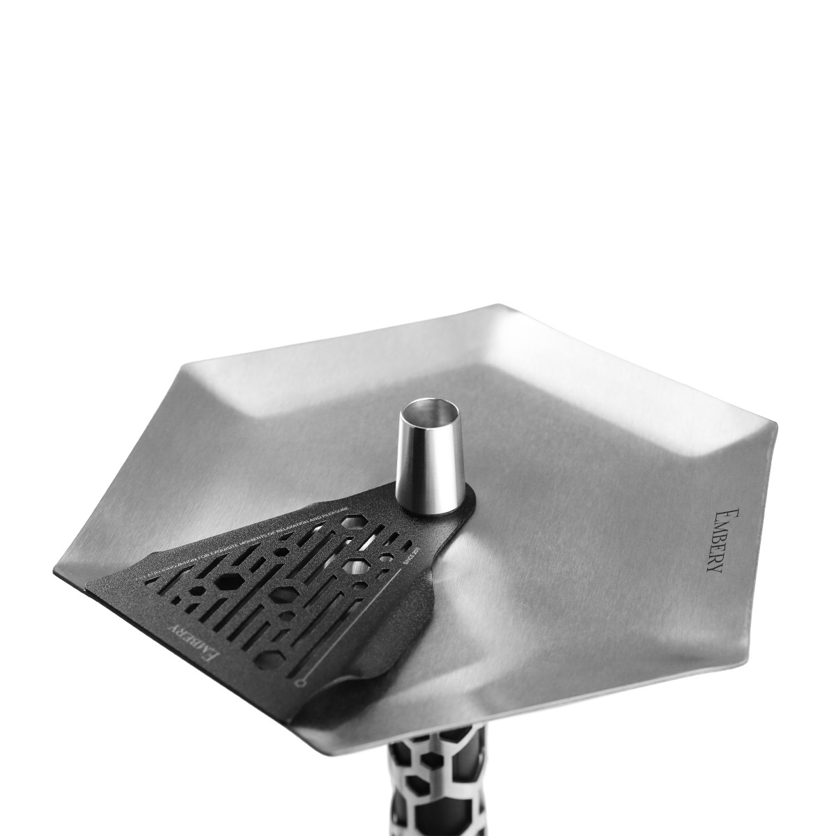 Embery MONO-H 4.0 Silver Hookah - Image 3