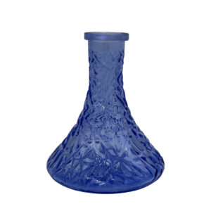 Classic Crystal Light Blue Hookah Vase