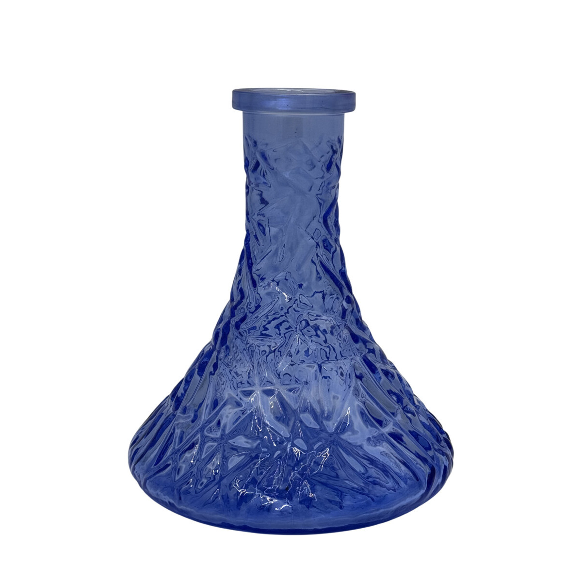 Classic Crystal Light Blue Hookah Vase