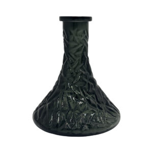 Classic Crystal Middle Black Hookah Vase