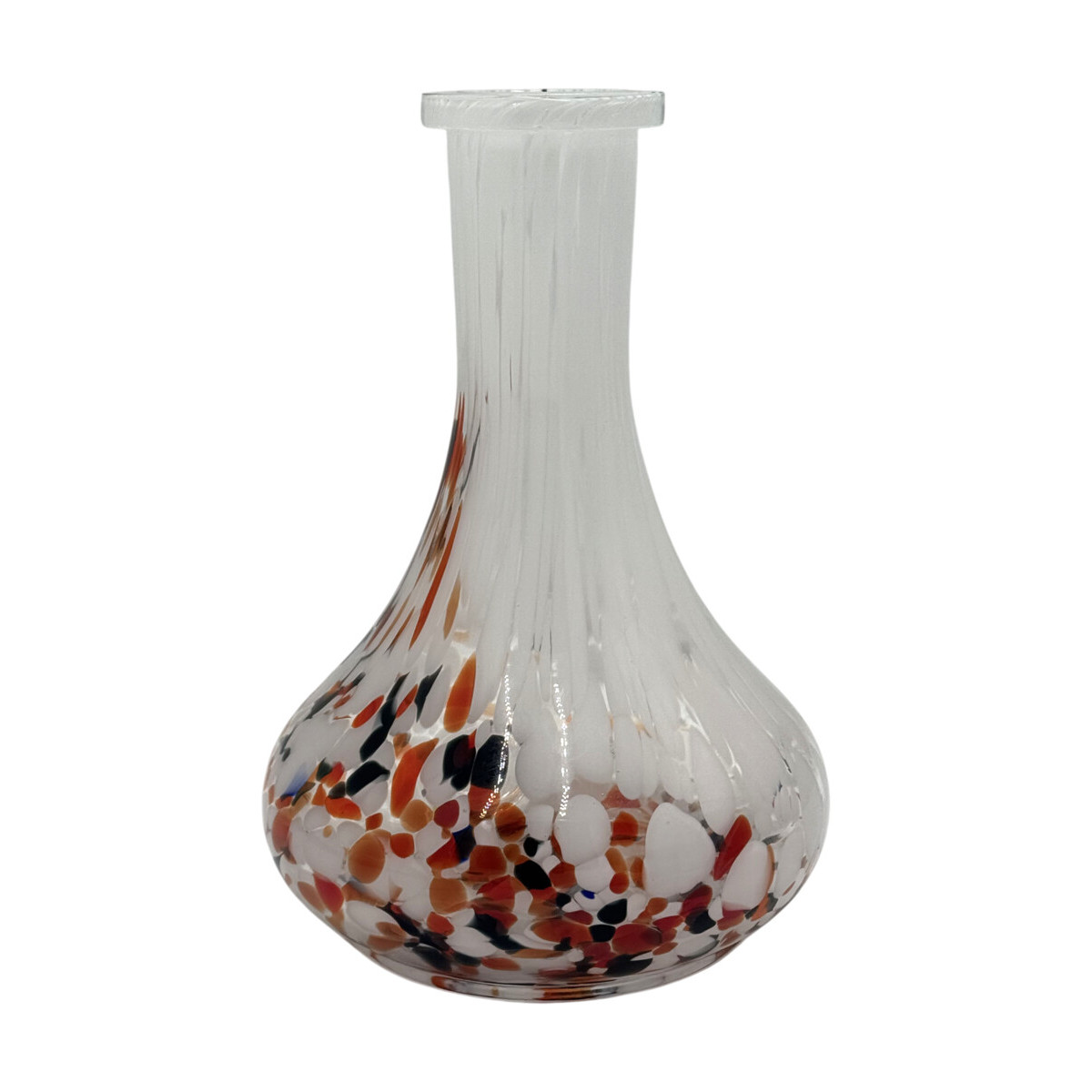 Drop Red Color Point Hookah Vase