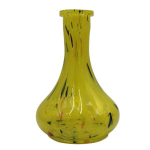 Drop Yellow Color Point Hookah Vase