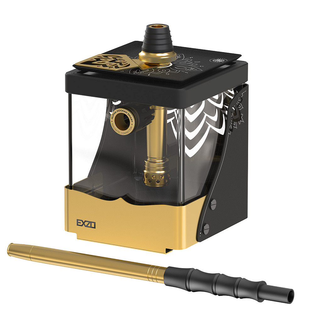 Alpha Hookah Smart EXZO Gold Hookah