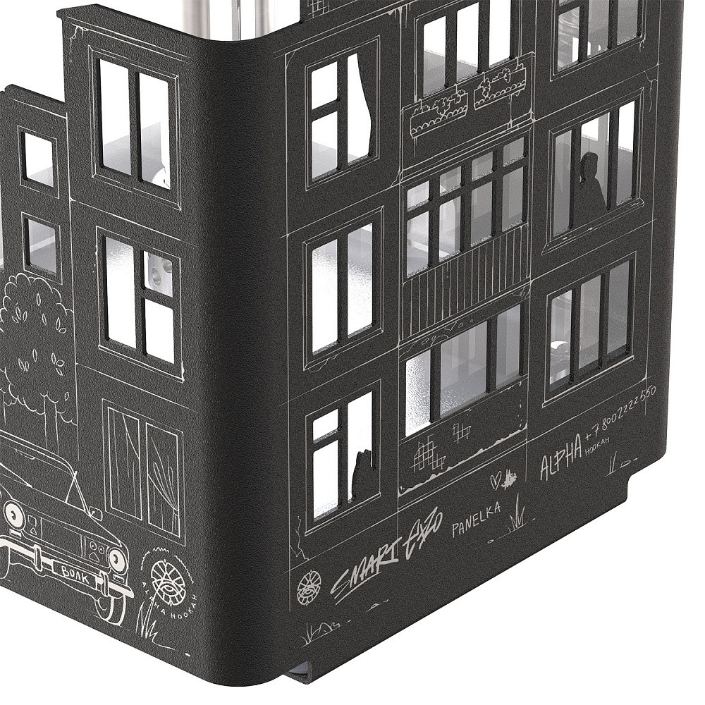 Alpha Hookah Smart EXZO Panelka Hookah - Image 3