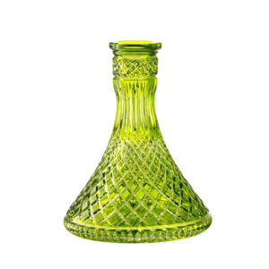 Caesar Bohemia Jeschken Spring Green Hookah Vase