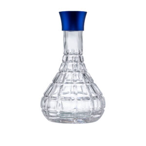 Alux Admiral Blue Hookah Vase