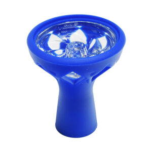 Phunnel Glass Silicone - Blue Bowl