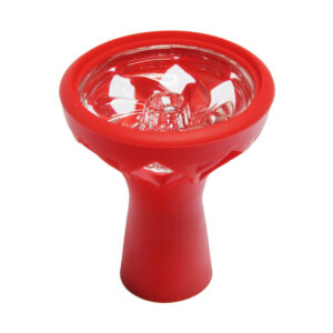 Phunnel Glass Silicone - Red Bowl