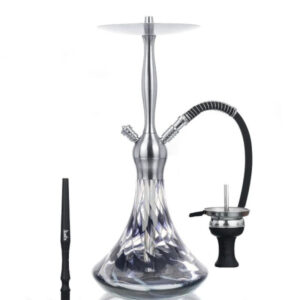 Aladin Alux Captain Silver - Black (Cs) Hookah