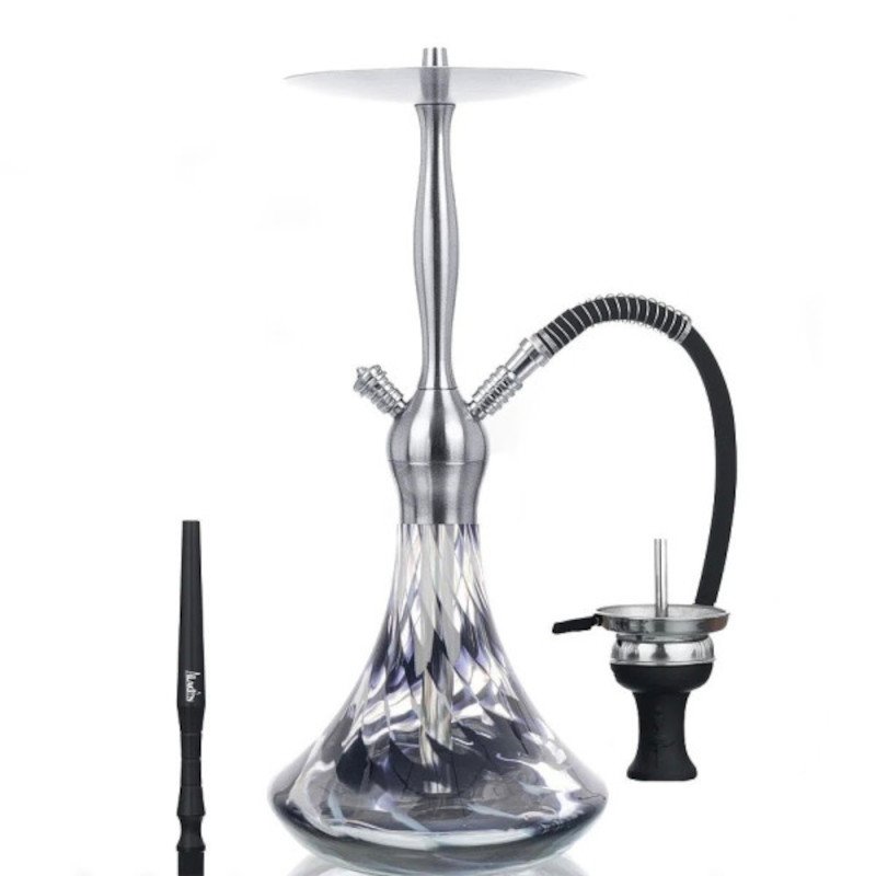 Aladin Alux Captain Silver - Black (Cs) Hookah