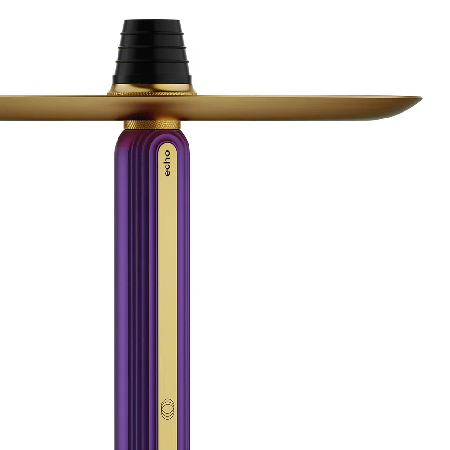 Alpha Hookah ECHO Gold Jade Purple Hookah - Image 2