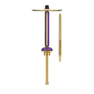 Alpha Hookah ECHO Gold Jade Purple Hookah