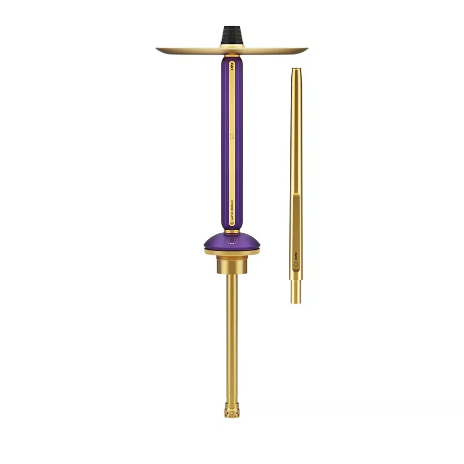 Alpha Hookah ECHO Gold Jade Purple Hookah