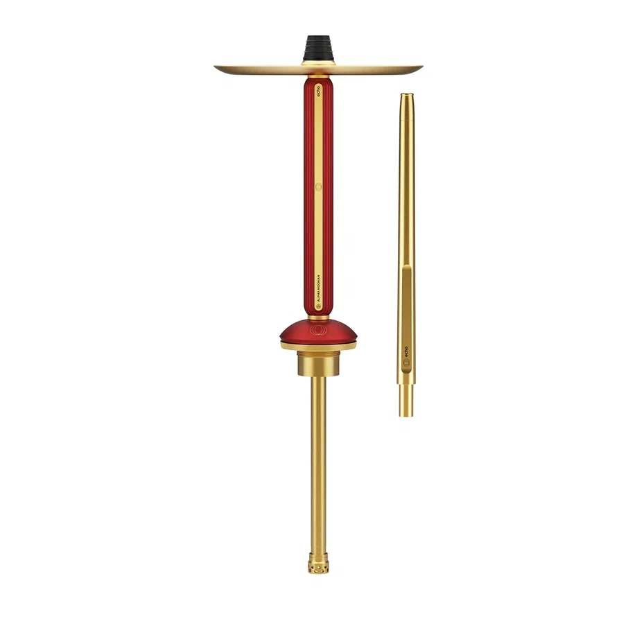 Alpha Hookah ECHO Gold Ruby Red Hookah
