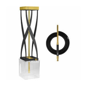 Hoob Flex Black x Gold Hookah