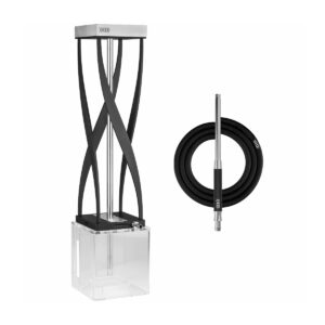 Hoob Flex Black x Stainless Steel Hookah