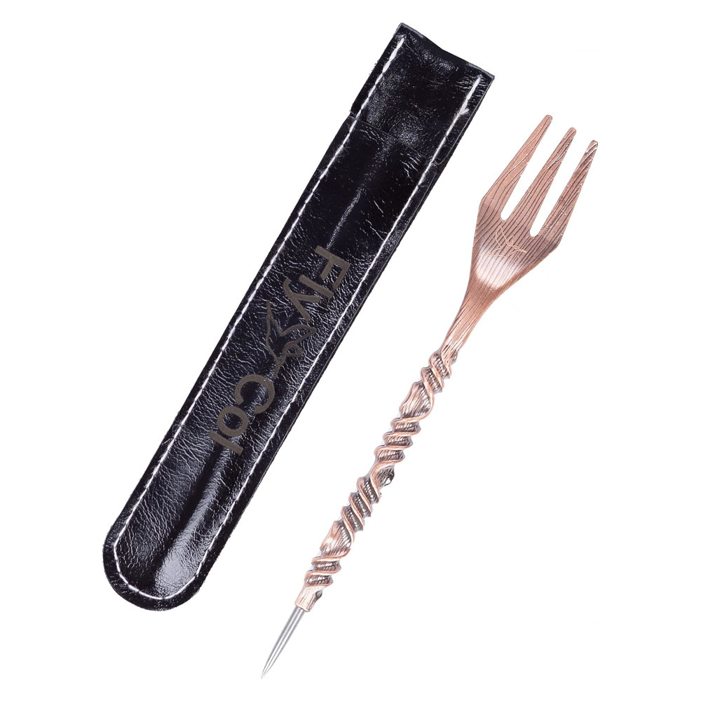 FlyCol Rose Fork with Poker