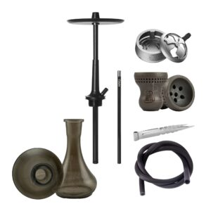 Tiaga Iris Black Full Set Hookah