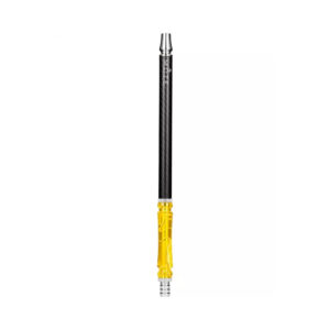 Moze Carbon Wavy Yellow hookah mouthpiece