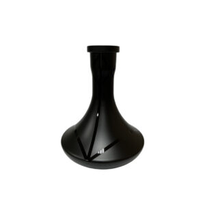 Classic Black Stripes Hookah Vase