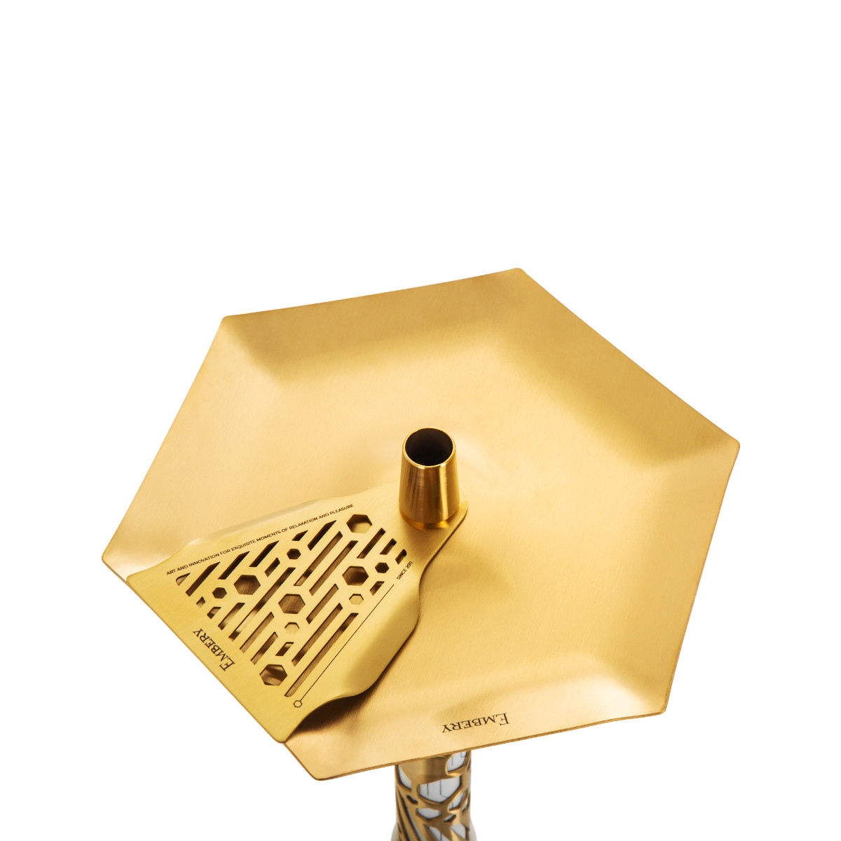 Embery MONO-H 4.0 Supreme Gold White Hookah - Image 4