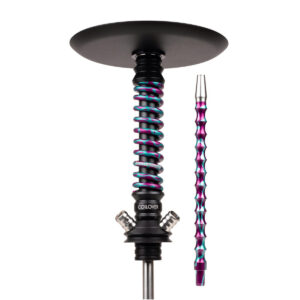 Mamay Coilovers Mini Anod Black-Purple Tiffany Splash Hookah