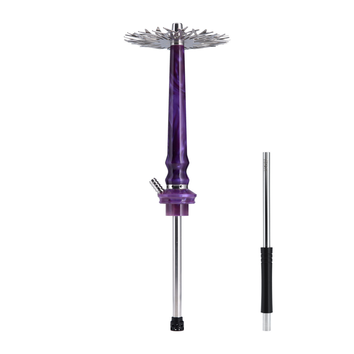 Tiaga Astra Crystal Purple Hookah