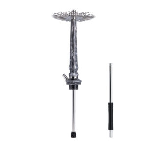 Tiaga Astra Crystal Silver Hookah