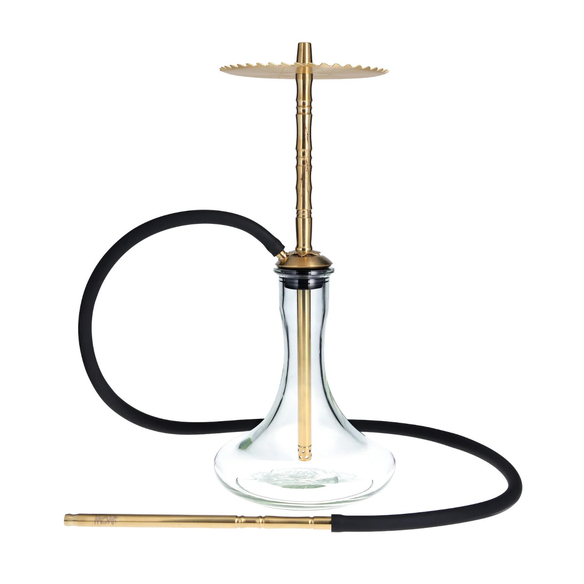 Trumpet Moar Gold Hookah - Image 2