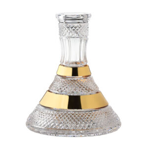 Caesar Bohemia Spictajn Gold Shiny Hookah Vase